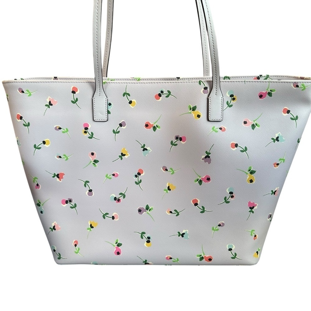 Kate Spade New York Shore Street Wild Flower Ditsy Margaretta Tote EUC - Picture 3 of 9